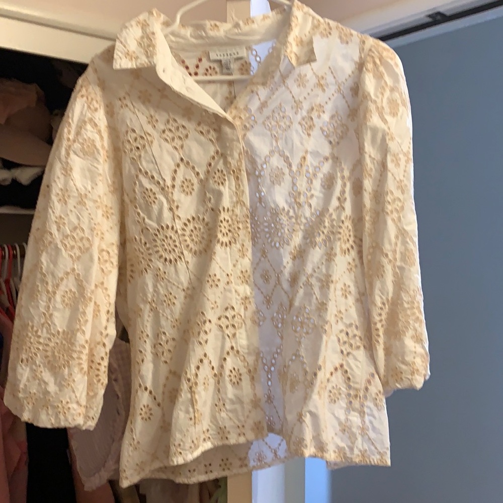 Topshop Crochet Top
